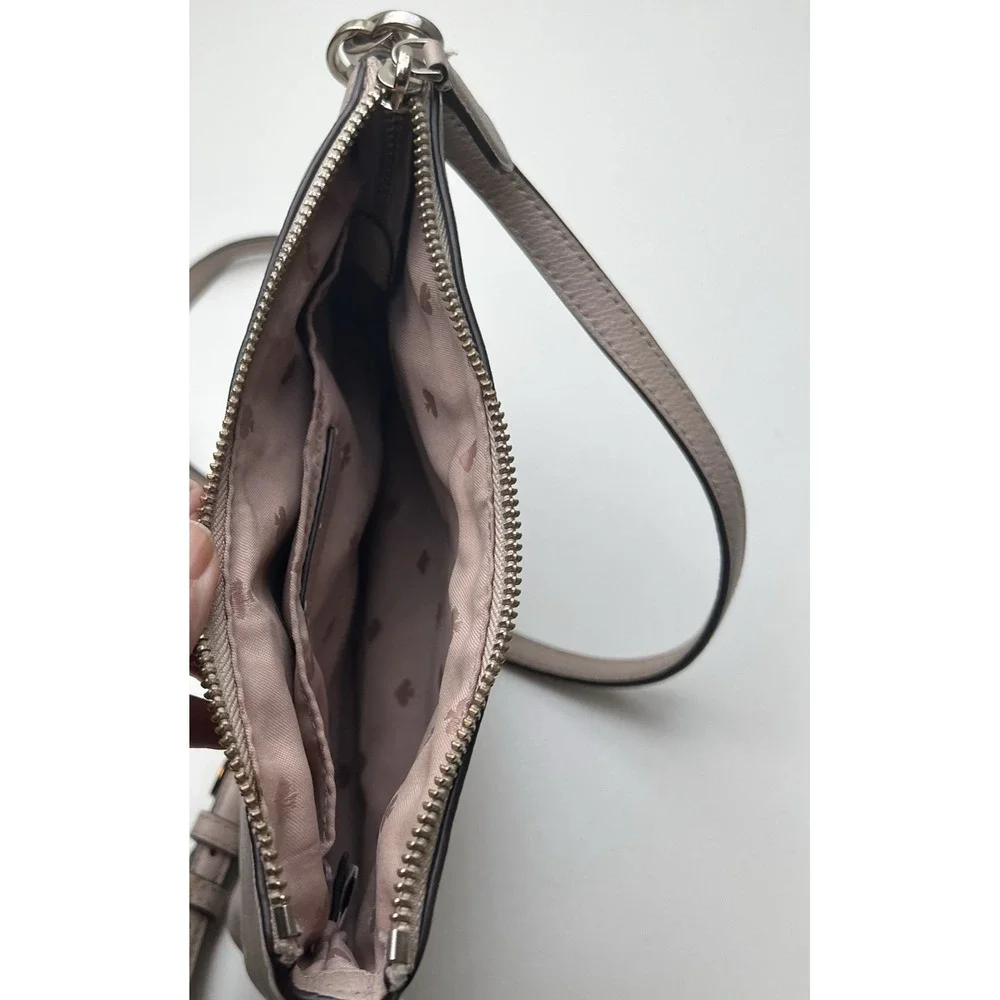 Kate Spade  Crossbody Purse Bag in Warm Beige/Light Pink S338